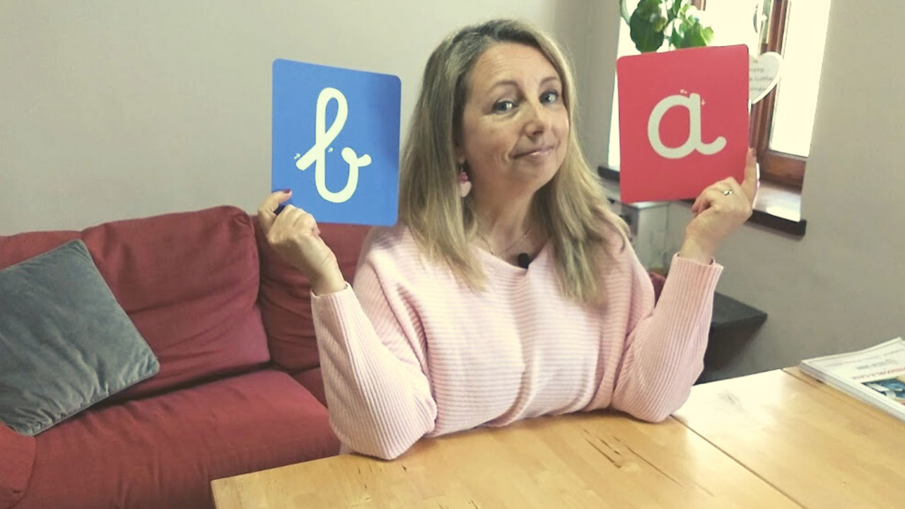 le lettere smerigliate noiacasamontessori